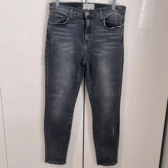 CURRENT ELLIOT High Waist Stiletto Jeans, Size 30 - Picture 6 of 15